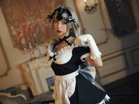 [Cosplay] KiKi 蓝小沂 - Black Jeanne Maid 黑贞德女仆
