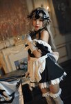 [Cosplay] KiKi 蓝小沂 - Black Jeanne Maid 黑贞德女仆