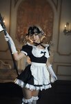 [Cosplay] KiKi 蓝小沂 - Black Jeanne Maid 黑贞德女仆