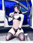 [Cosplay] 屿鱼 - 碧蓝航线 爱宕赛车服