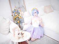 [Cosplay] Hana 花柒 - Rem Clear Dress 蕾姆CLEAR DRESS