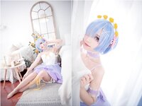 [Cosplay] Hana 花柒 - Rem Clear Dress 蕾姆CLEAR DRESS