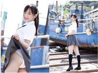 [Photobook] 広瀬なるみ ヌード写真集『風に包まれて』