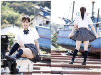 [Photobook] 広瀬なるみ ヌード写真集『風に包まれて』