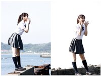 [Photobook] 広瀬なるみ ヌード写真集『風に包まれて』