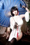 [Cosplay] 阿雪雪 - 碧蓝航线 逸仙 旗袍
