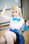 [Cosplay] 上杉绘梨落 - 蔚蓝档案 飞鸟马时 校服