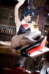 [Cosplay] 九柒喵 - 蔚蓝档案 龙华妃咲 兔女郎