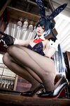 [Cosplay] 九柒喵 - 蔚蓝档案 龙华妃咲 兔女郎