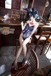[Cosplay] 九柒喵 - 蔚蓝档案 龙华妃咲 兔女郎