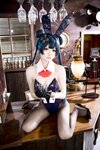 [Cosplay] 九柒喵 - 蔚蓝档案 龙华妃咲 兔女郎
