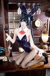 [Cosplay] 九柒喵 - 蔚蓝档案 龙华妃咲 兔女郎