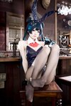 [Cosplay] 九柒喵 - 蔚蓝档案 龙华妃咲 兔女郎