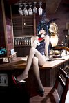 [Cosplay] 九柒喵 - 蔚蓝档案 龙华妃咲 兔女郎