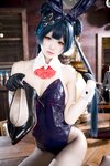 [Cosplay] 九柒喵 - 蔚蓝档案 龙华妃咲 兔女郎