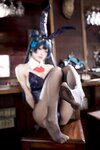[Cosplay] 九柒喵 - 蔚蓝档案 龙华妃咲 兔女郎