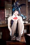 [Cosplay] 九柒喵 - 蔚蓝档案 龙华妃咲 兔女郎