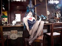 [Cosplay] 九柒喵 - 蔚蓝档案 龙华妃咲 兔女郎