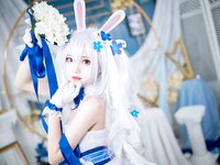 [Cosplay] Hana 花柒 - Laffey Bride 拉菲花嫁