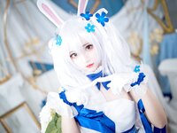 [Cosplay] Hana 花柒 - Laffey Bride 拉菲花嫁