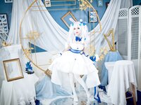 [Cosplay] Hana 花柒 - Laffey Bride 拉菲花嫁