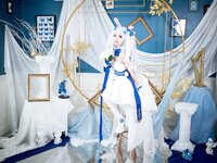 [Cosplay] Hana 花柒 - Laffey Bride 拉菲花嫁