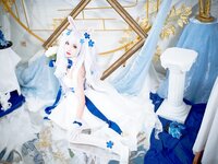 [Cosplay] Hana 花柒 - Laffey Bride 拉菲花嫁