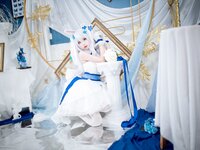 [Cosplay] Hana 花柒 - Laffey Bride 拉菲花嫁