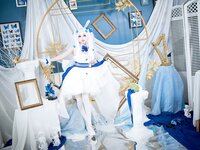 [Cosplay] Hana 花柒 - Laffey Bride 拉菲花嫁