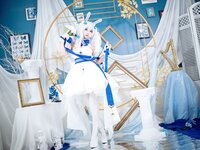 [Cosplay] Hana 花柒 - Laffey Bride 拉菲花嫁