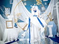 [Cosplay] Hana 花柒 - Laffey Bride 拉菲花嫁