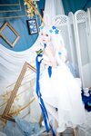 [Cosplay] Hana 花柒 - Laffey Bride 拉菲花嫁