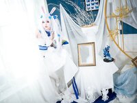 [Cosplay] Hana 花柒 - Laffey Bride 拉菲花嫁