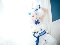 [Cosplay] Hana 花柒 - Laffey Bride 拉菲花嫁