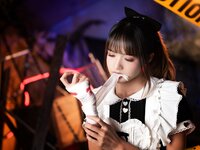 [Cosplay] Rabbit Zzz 兔子Zzz不吃胡萝卜 - Battle Maid 战斗女仆