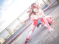 [Cosplay] Kita Kitano 北之北 - Overwatch Magical Girl D.Va 守望先锋-魔法少女D.VA