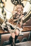 [Cosplay] Rabbit Zzz 兔子Zzz不吃胡萝卜 - Steam Girl 蒸汽少女