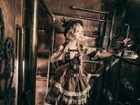 [Cosplay] Rabbit Zzz 兔子Zzz不吃胡萝卜 - Steam Girl 蒸汽少女