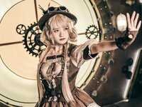 [Cosplay] Rabbit Zzz 兔子Zzz不吃胡萝卜 - Steam Girl 蒸汽少女