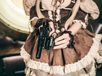 [Cosplay] Rabbit Zzz 兔子Zzz不吃胡萝卜 - Steam Girl 蒸汽少女