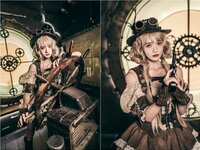 [Cosplay] Rabbit Zzz 兔子Zzz不吃胡萝卜 - Steam Girl 蒸汽少女