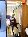 [Cosplay] Yuko Imoen 芋圆侑子 - Golden Hair Bad JK 金毛不良jk