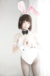 [Cosplay] Zhenzhu 十万珍吱伏特 - Megumi Kato Bunny Girl 加藤惠 兔女郎写真