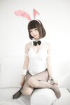 [Cosplay] Zhenzhu 十万珍吱伏特 - Megumi Kato Bunny Girl 加藤惠 兔女郎写真