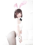 [Cosplay] Zhenzhu 十万珍吱伏特 - Megumi Kato Bunny Girl 加藤惠 兔女郎写真