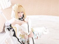 [Cosplay] G44不会受伤 - 尼禄花嫁