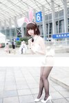 [Cosplay] Zhenzhu 十万珍吱伏特 - Megumi Kato Bunny Girl Photoshoot 2 加藤惠 兔女郎场照2