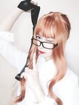[Cosplay] Yuko Imoen 芋圆侑子 - Black Silk Female Teacher 黑丝女教师