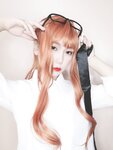 [Cosplay] Yuko Imoen 芋圆侑子 - Black Silk Female Teacher 黑丝女教师