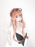 [Cosplay] Yuko Imoen 芋圆侑子 - Black Silk Female Teacher 黑丝女教师